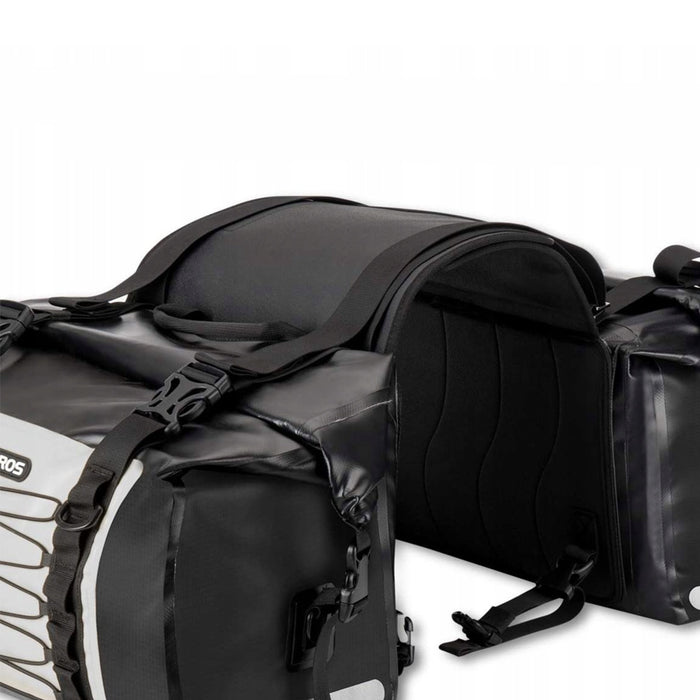 Rockbros AS-010BGR motorcycle bag, waterproof - gray