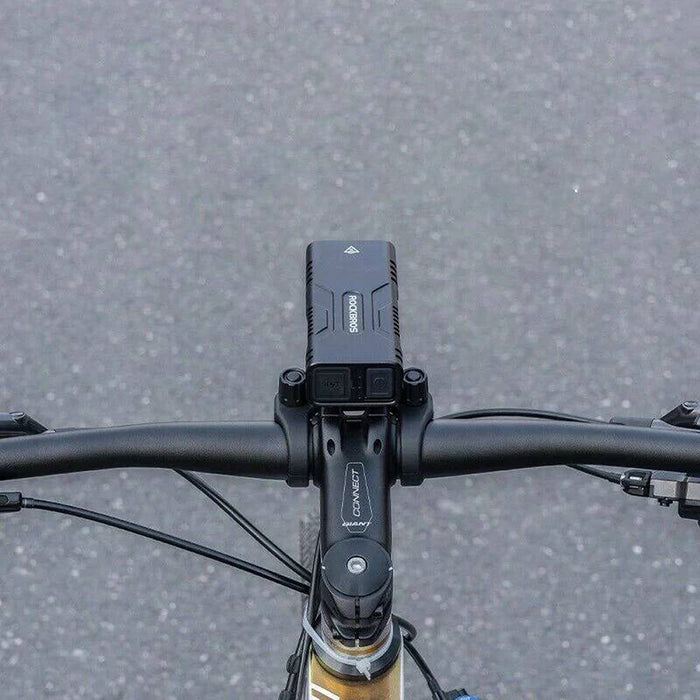 Rockbros 24310002001 bicycle light 850 lm with powerbank function + USB-C - USB-A cable - black