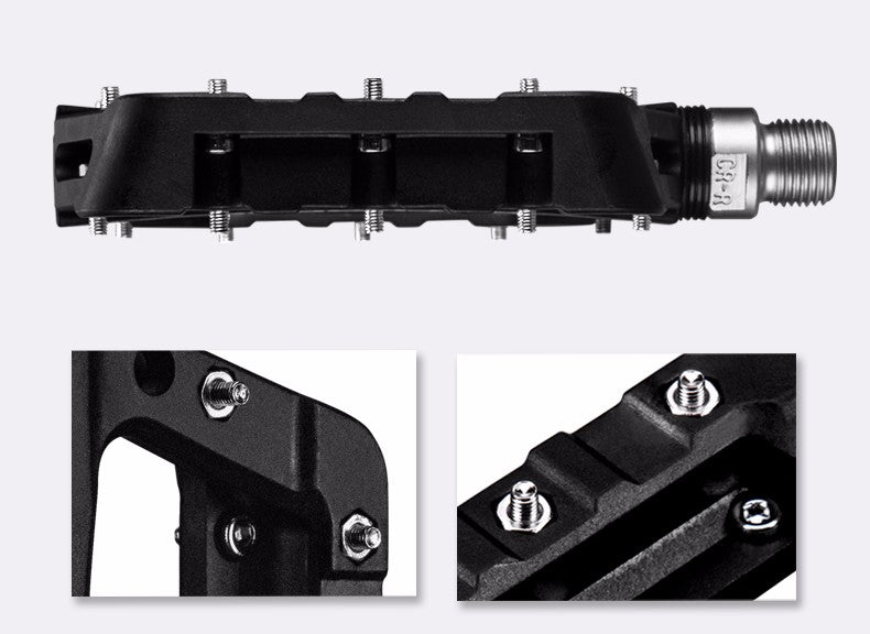 Rockbros 2017-12CBK Nylon Bicycle Pedals - Black