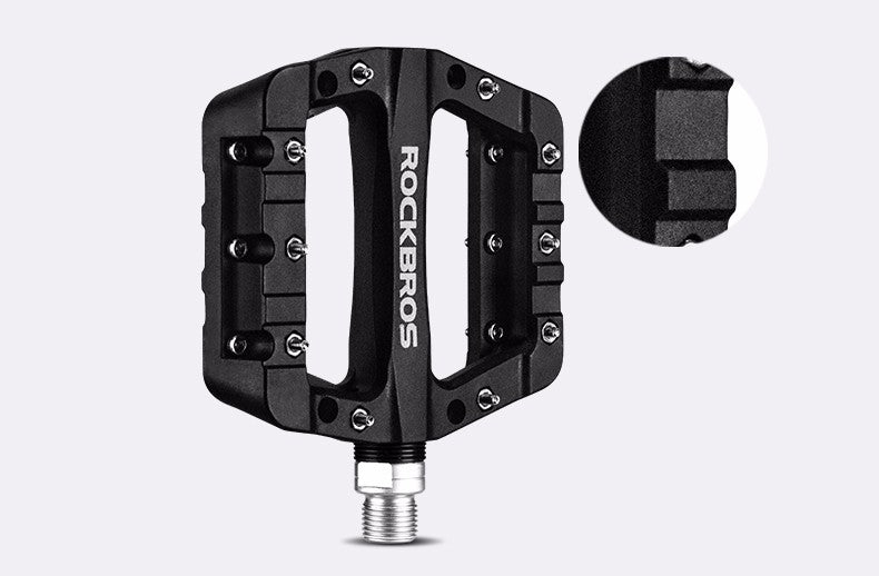 Rockbros 2017-12CBK Nylon Bicycle Pedal Set - Black