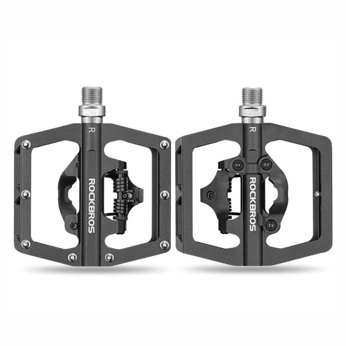 Rockbros PD15-BK Aluminum Alloy Bicycle Pedals - Black