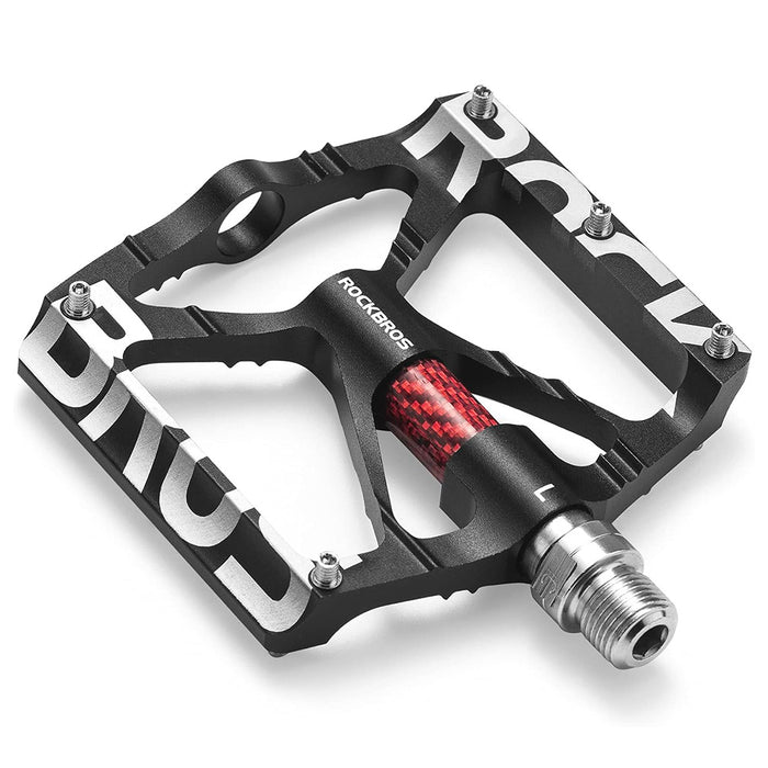 Rockbros 37213071001 Aluminum Alloy Bicycle Pedals - Black