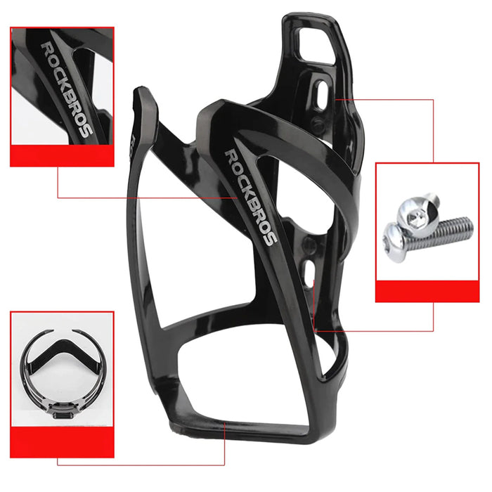 Rockbros FK338 Bike Bottle Holder - Black