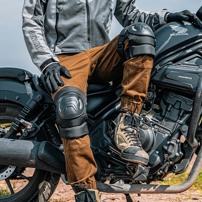 Rockbros 19230003001 knee pads - black