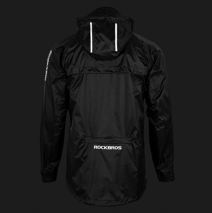 Rockbros YPY013BK4XL Rain Jacket Breathable Windproof XXXXL - Black