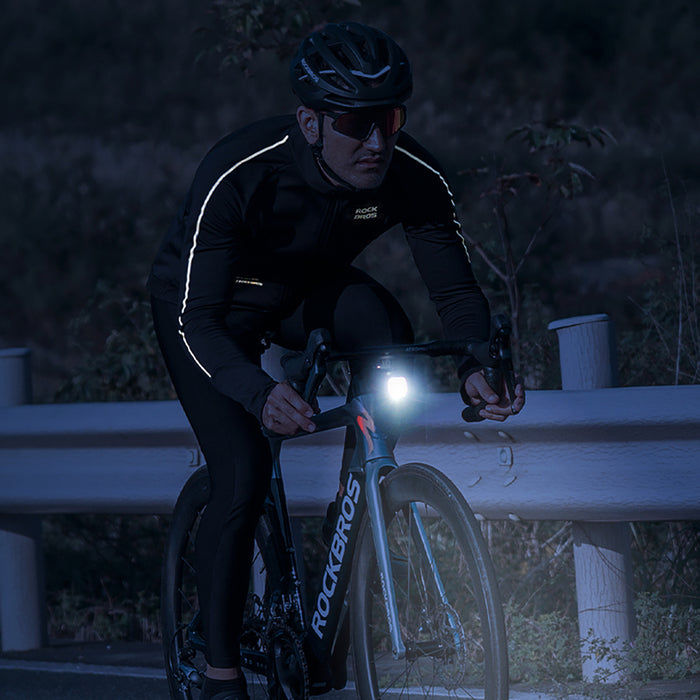 Rockbros Fall/Winter Long Sleeve Cycling Jacket L - Black
