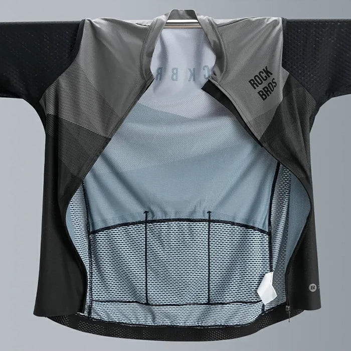 Rockbros 15120009002 Long Sleeve Cycling Jersey Spring/Summer M - Black