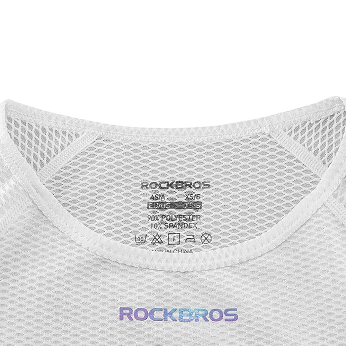 Rockbros YDBX001 Women's Quick-Dry Sleeveless Cycling Jersey XL / XXL - White