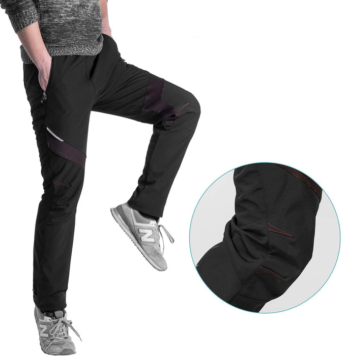 Rockbros Patrol Cycling Windproof Sports Pants Size L - Black