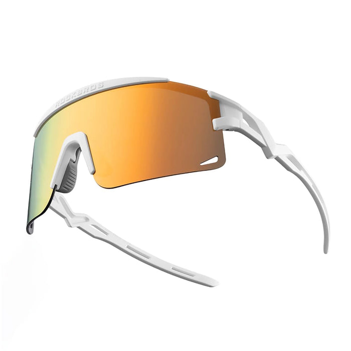 Rockbros Photochromic Cycling Glasses with UV Protection and Corrective Insert – White