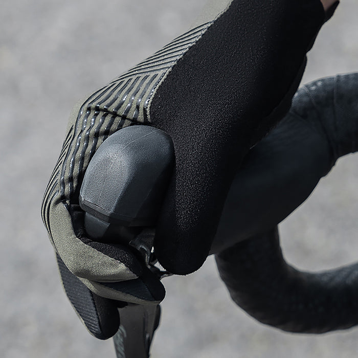 Rockbros cycling gloves spring/summer/autumn, full, size: XL - green