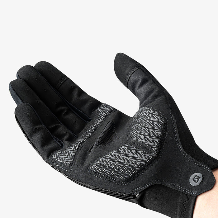 Rockbros cycling gloves spring/summer/autumn, full, size: L - black