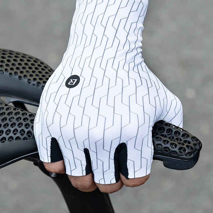 Rockbros Road Cycling Gloves Size: L - Black and White
