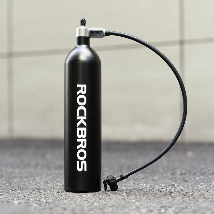 Rockbros Tubeless Tire Inflator 200 PSI 1.2l - Black
