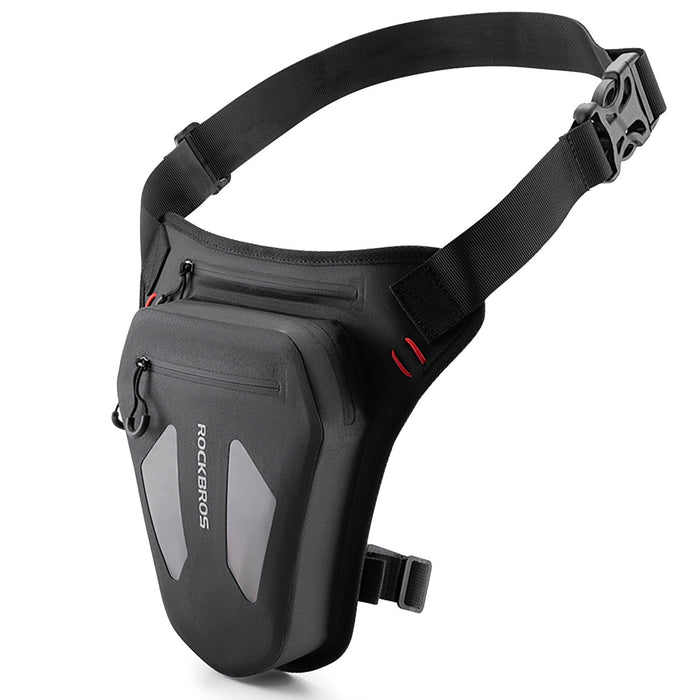 Rockbros Motorcycle Bag for Leg, Thigh, Waist, Shoulder - Black