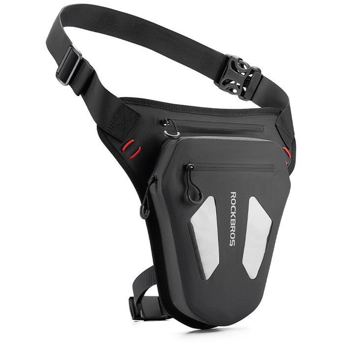 Rockbros Motorcycle Bag for Leg, Thigh, Waist, Shoulder - Black