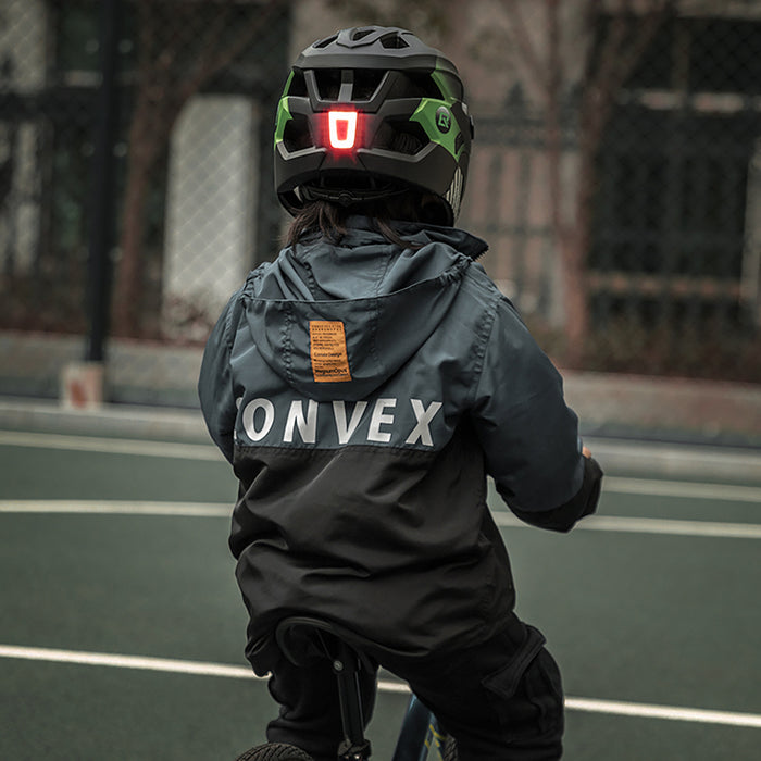 Rockbros TS-61 10110061003 Children's Bike Helmet with Detachable Chin Size S (48-52) - Green