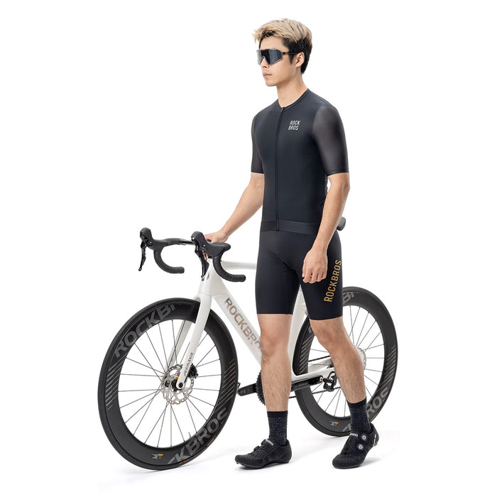 Rockbros 15200025 Short Sleeve Cycling Jersey Size M - Black