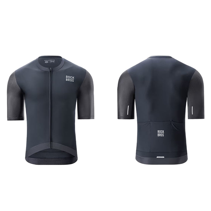 Rockbros 15200025 Short Sleeve Cycling Jersey Size XXXL - Black