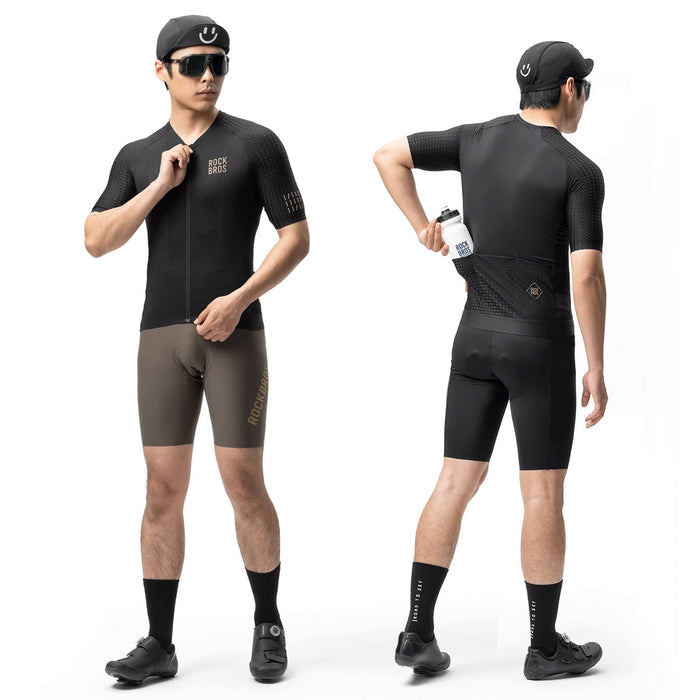 Rockbros YDDX011 Diamond Short Sleeve Cycling Jersey Size XS - Black