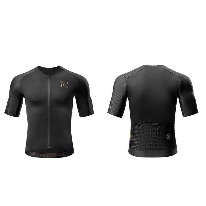 Rockbros YDDX011 Diamond Short Sleeve Cycling Jersey Size M - Black