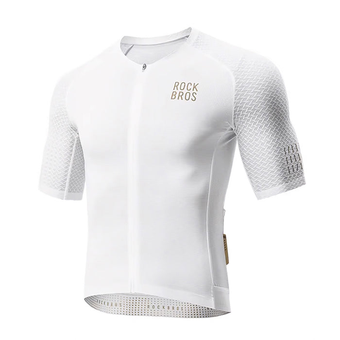 Rockbros YDDX011 Diamond Short Sleeve Cycling Jersey Size XS - White