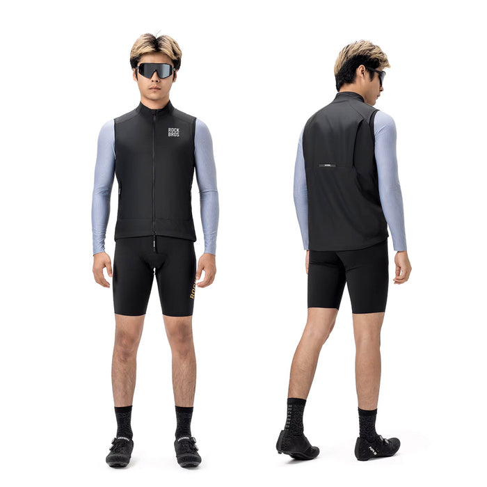 Rockbros YDMJ003 Windproof Vest Spring/Autumn Size M - Black
