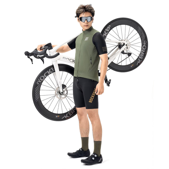 Rockbros YDMJ003 Windproof Vest Spring/Autumn Size XXL - Green