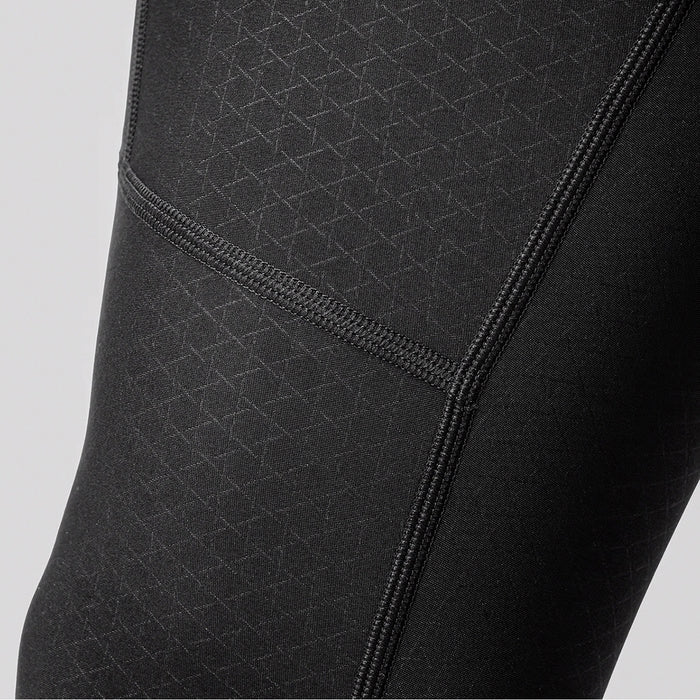 Rockbros YDCK012-1 Long Fleece Bib Tights with Pad Size S - Black