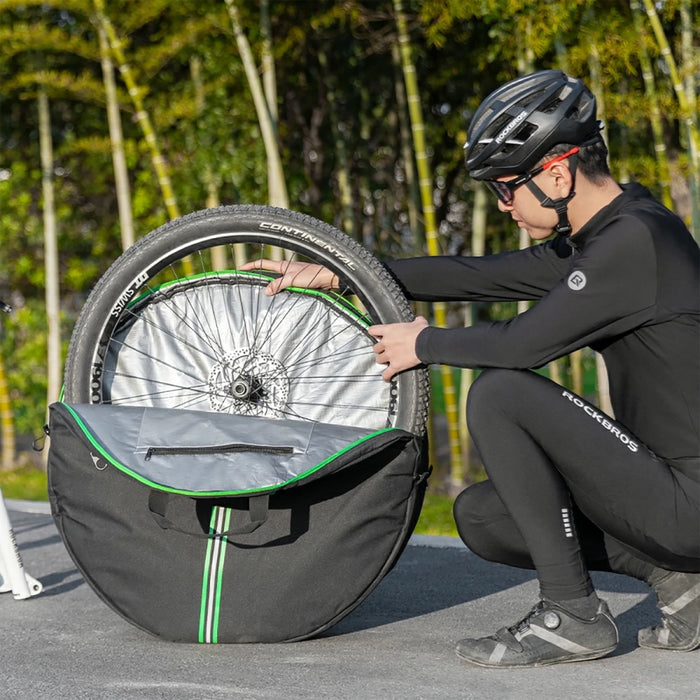 Rockbros D40 transport cover for ø74cm wheel - black
