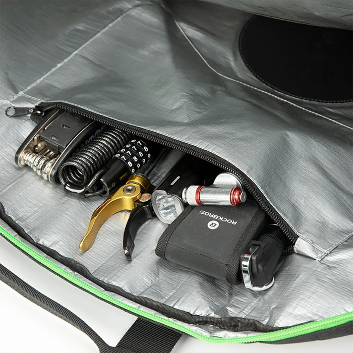 Rockbros D40 transport cover for ø74cm wheel - black