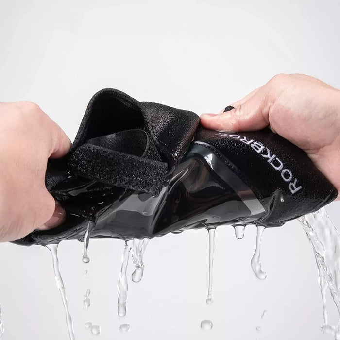 Rockbros D78 Sweat Cover with Pocket and Phone Window - Black