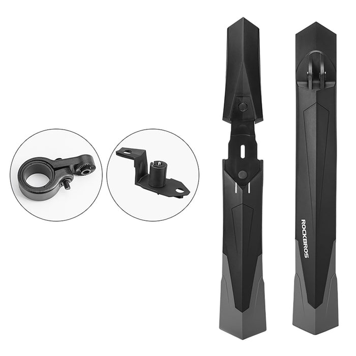 Rockbros DNB-890 Bicycle Fender Set - Black