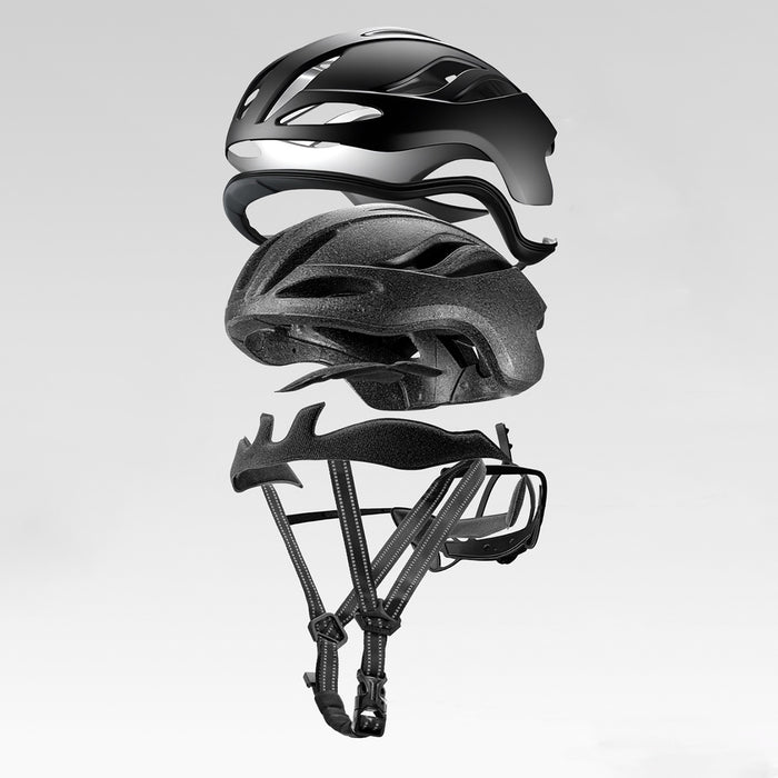 Rockbros TS-42 lightweight bicycle helmet 58-62 cm - titanium