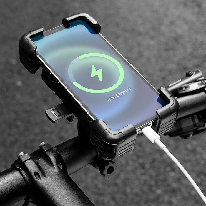 Rockbros HW-117 Bicycle Phone Holder (Black-Gray)