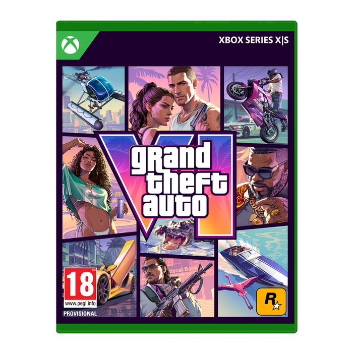 Grand Theft Auto VI Game - Code in Box (XBOX X)