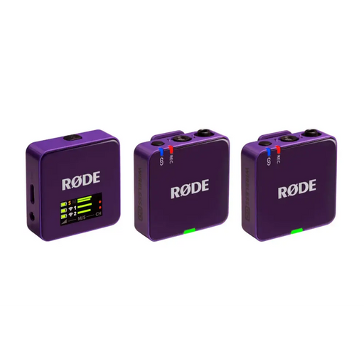 RØDE Wireless GO III Purple - wireless microphone system (purple) - MicrophonesMIS-MIK<<<Microphones