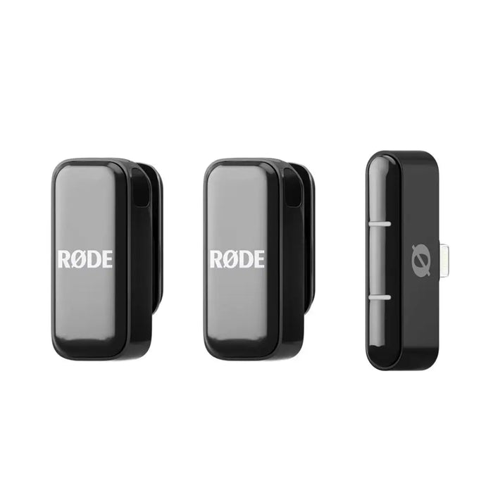 RØDE Wireless Micro - 2-channel digital wireless system Lightning black - MicrophonesMIS-MIK<<<Microphones