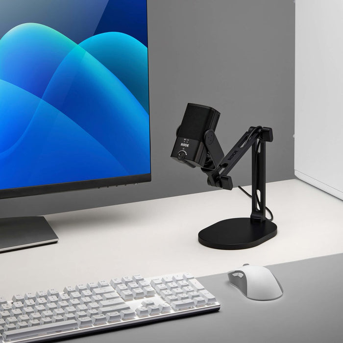 RØDE DS2 - compact desk stand for microphones, cameras, smartphones, lighting