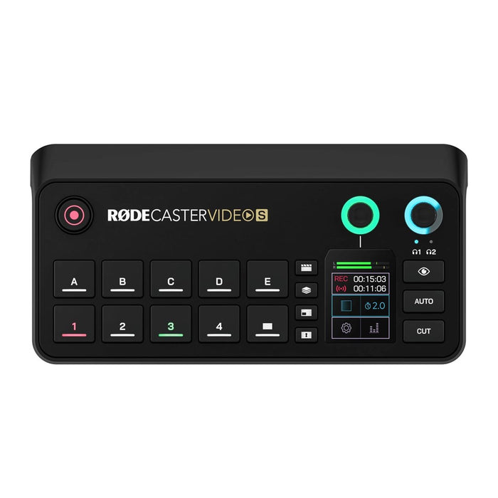 RØDECaster Video S - video and audio production console, black