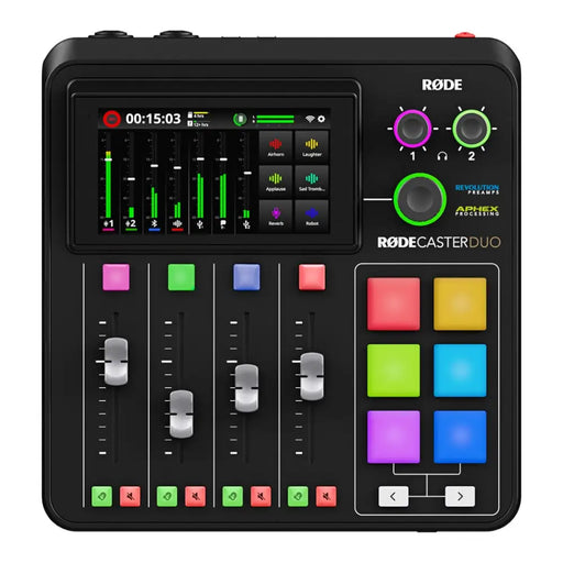 RØDECaster Pro Duo - Podcast production studio - InterfacesIKL-INT<<<TastaturenIKL<<<ActionPL