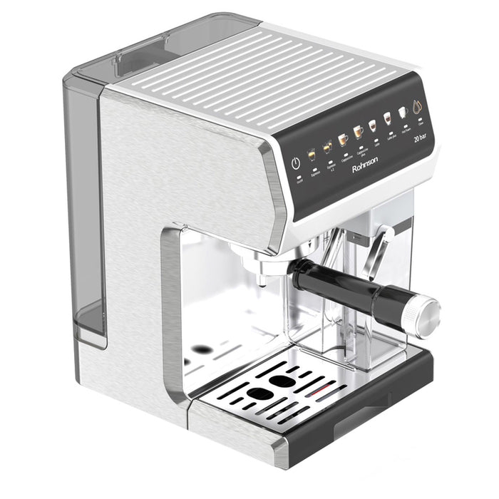 Coffee machine ROHNSON R-98080 1600.00 ml, AUTOMATIC CAPPUCCINO SYSTEM, 20.00 bar