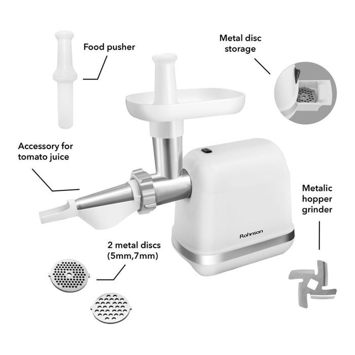 Meat grinder ROHNSON R-5409 1.00 kg/min