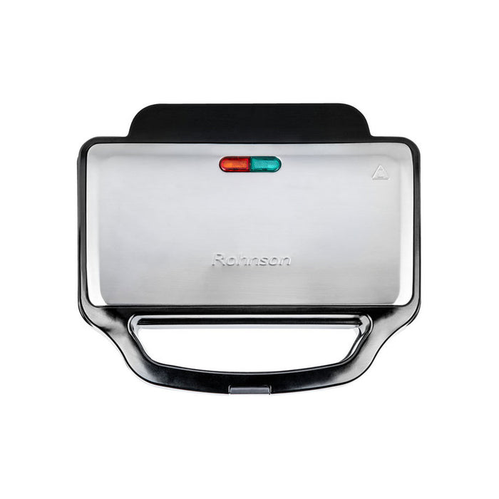 SANDWICH MAKER ROHNSON R-2755 GRAY, 900 W