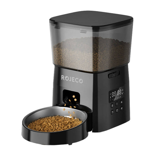 Rojeco 2L Automatic Pet Feeder Button Version - Bowls<<<Food Dispensers<<<Pets<<<InnproXML