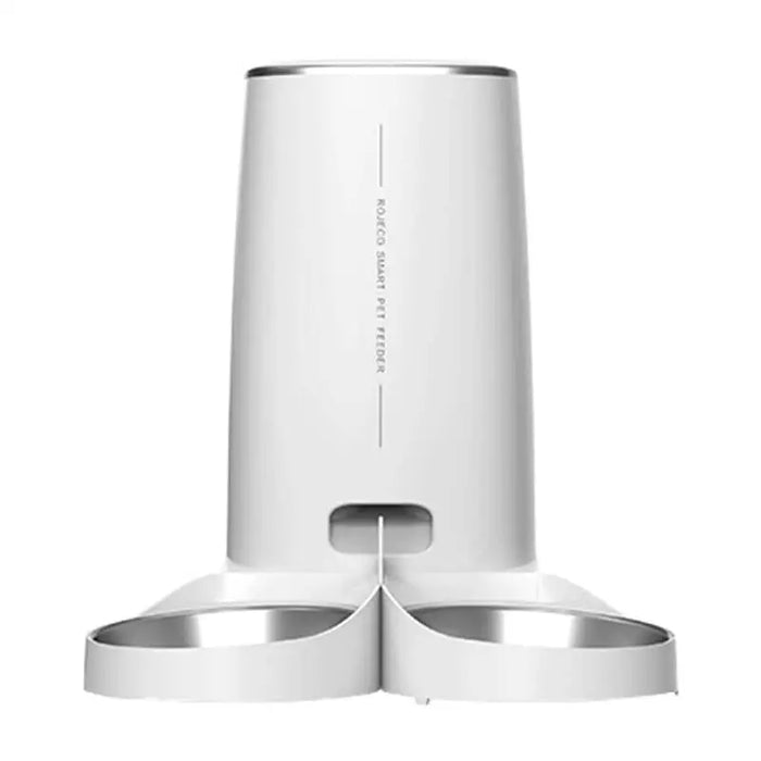 Rojeco 4L Automatic Pet Feeder WiFi Version with Double Bowl - Bowls<<<Food Dispensers<<<Pets<<<InnproXML