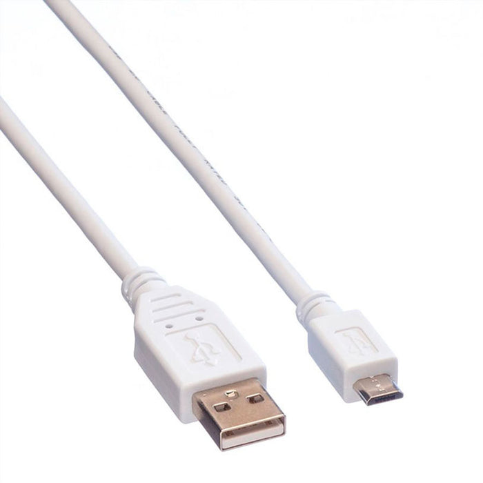 Cable ROLINE USB 2.0 A-microB M/M 1.8 m