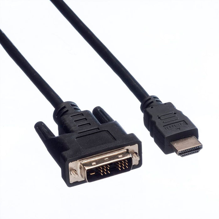 Cable ROLINE Value HDMI-DVI (18+1) M/M 3 m