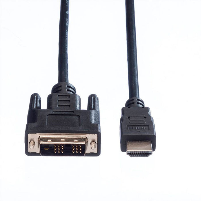 Cable ROLINE Value HDMI-DVI (18+1) M/M 3 m