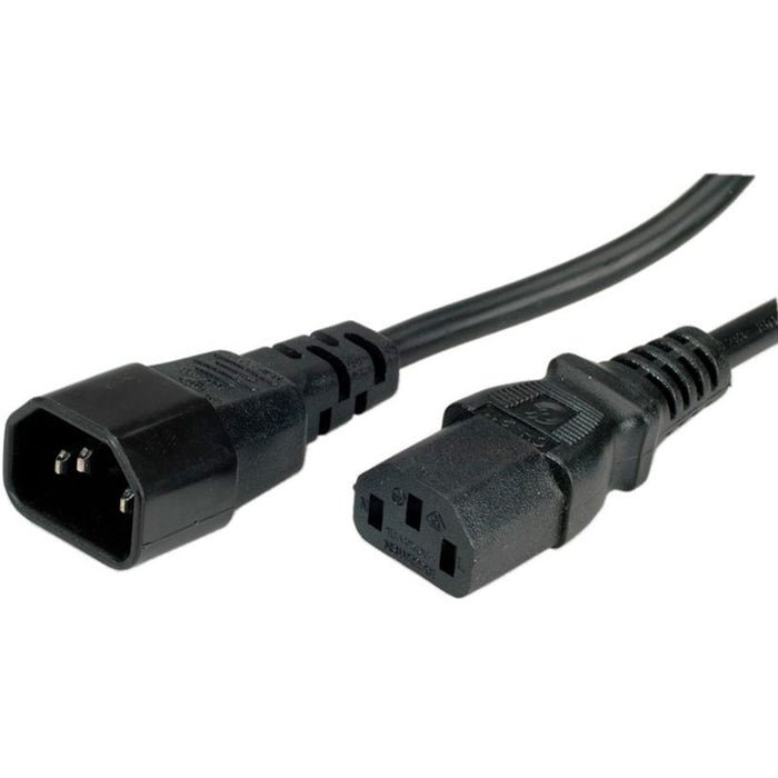 Cable ROLINE Value Power C-14-C13 Schuko 3m